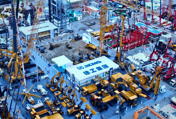 XCMG građevinske mašine na sajmu